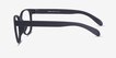 Warren Matte Navy PlasticEyeglass Frames from EyeBuyDirect, Side View