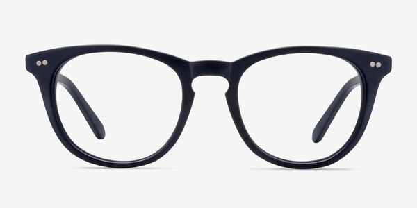 Providence Matte Navy Acétate Montures de lunettes de vue