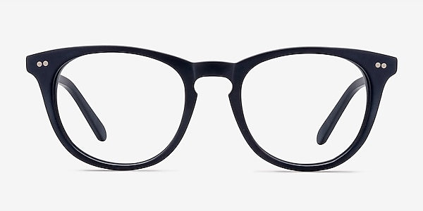 Providence Matte Navy Acétate Montures de lunettes de vue