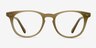 Flume Taupe AcetateEyeglass Frames from EyeBuyDirect, Front View