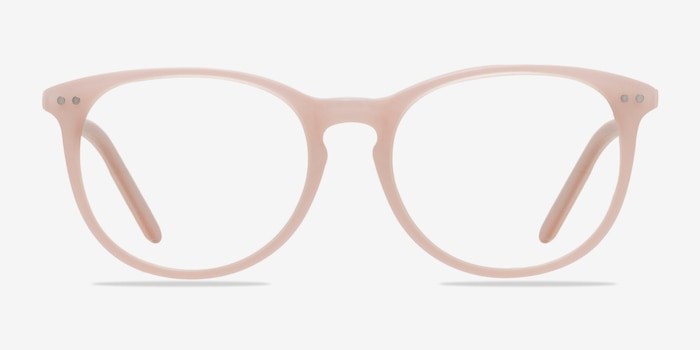 Fiction Pink Acetate Eyeglass Frames from EyeBuyDirect