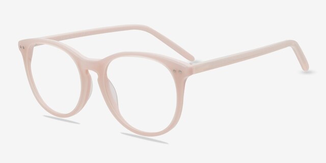 Fiction Rose AcétateMontures de lunettes de vue d'EyeBuyDirect, Vue d'Angle