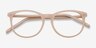 Fiction Rose AcétateMontures de lunettes de vue d'EyeBuyDirect, Vue Rapprochée