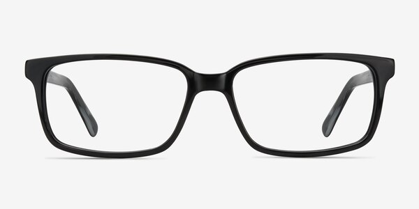 Denny Black/Gray Acetate Eyeglass Frames