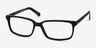 Denny Black & Gray AcetateEyeglass Frames from EyeBuyDirect, Angle View
