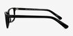 Denny Black & Gray AcetateEyeglass Frames from EyeBuyDirect, Side View