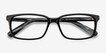 Denny Black & Gray AcetateEyeglass Frames from EyeBuyDirect, Closed View