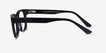 Little John Black AcetateEyeglass Frames from EyeBuyDirect, Side View