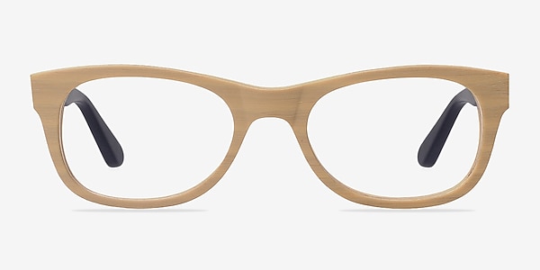 Little Panama Jaune Acétate Montures de lunettes de vue