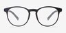 Little Chilling Matte Navy PlasticEyeglass Frames from EyeBuyDirect, Front View