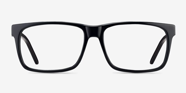 Sydney Noir Acétate Montures de lunettes de vue