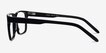 Sydney Black AcetateEyeglass Frames from EyeBuyDirect, Side View