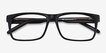 Sydney Black AcetateEyeglass Frames from EyeBuyDirect, Closed View