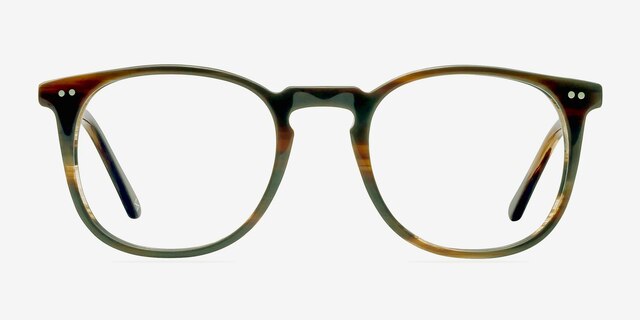 Shade Macchiato AcetateEyeglass Frames from EyeBuyDirect, Front View