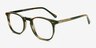 Shade Macchiato AcetateEyeglass Frames from EyeBuyDirect, Angle View