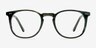 Shade Striped Granite AcetateEyeglass Frames from EyeBuyDirect, Front View
