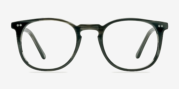 Shade Striped Granite Acetate Eyeglass Frames