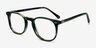 Shade Striped Granite AcetateEyeglass Frames from EyeBuyDirect, Angle View