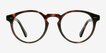 Theory Warm Tortoise AcetateEyeglass Frames from EyeBuyDirect, Front View