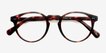 Theory Warm Tortoise AcetateEyeglass Frames from EyeBuyDirect, Closed View