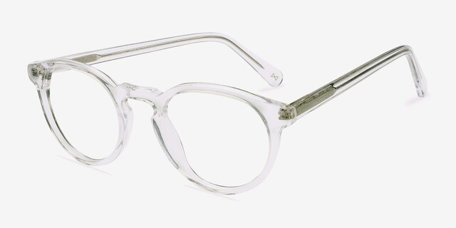 Theory Translucent AcetateEyeglass Frames from EyeBuyDirect, Angle View