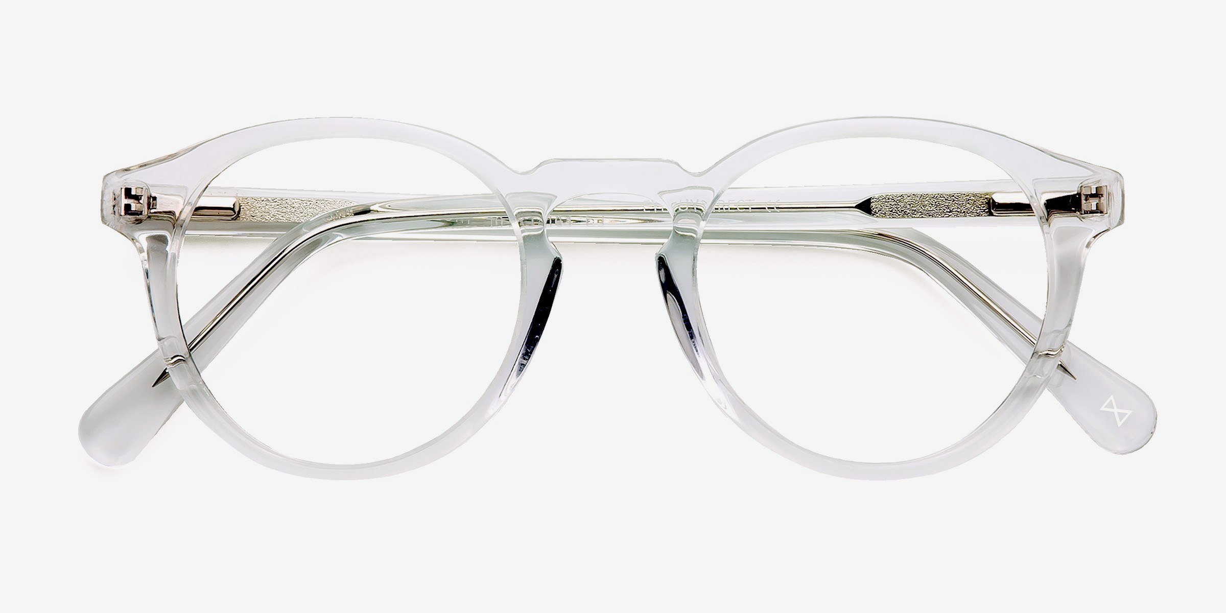 chunky clear glasses