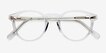 Theory Translucent AcetateEyeglass Frames from EyeBuyDirect, Closed View