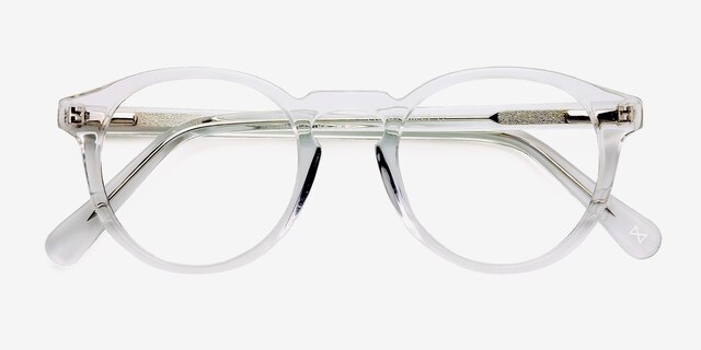 Theory Translucent AcetateEyeglass Frames from EyeBuyDirect, Closed View