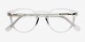 Theory Translucent AcetateEyeglass Frames from EyeBuyDirect, Closed View