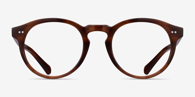 Theory Cognac AcetateEyeglass Frames from EyeBuyDirect, Front View
