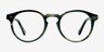 Theory Striped Granite AcetateEyeglass Frames from EyeBuyDirect, Front View