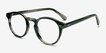 Theory Striped Granite AcetateEyeglass Frames from EyeBuyDirect, Angle View