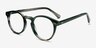 Theory Striped Granite AcetateEyeglass Frames from EyeBuyDirect, Angle View