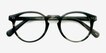 Theory Striped Granite AcetateEyeglass Frames from EyeBuyDirect, Closed View