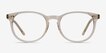 Aura Champagne AcetateEyeglass Frames from EyeBuyDirect, Front View
