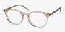 Aura Champagne AcetateEyeglass Frames from EyeBuyDirect, Angle View