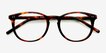 Aura Warm Tortoise AcetateEyeglass Frames from EyeBuyDirect, Closed View