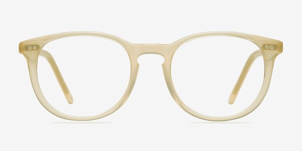 Aura Frosted Vanilla Acetate Eyeglass Frames