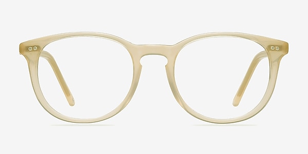 Aura Frosted Vanilla Acetate Eyeglass Frames