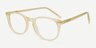 Aura Frosted Vanilla AcetateEyeglass Frames from EyeBuyDirect, Angle View