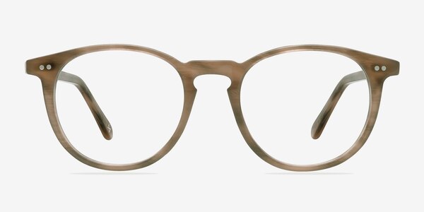 Prism Cacao Acétate Montures de lunettes de vue
