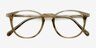 Prism Chestnut AcetateEyeglass Frames from EyeBuyDirect, Closed View