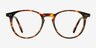 Prism Warm Tortoise AcetateEyeglass Frames from EyeBuyDirect, Front View