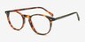 Prism Warm Tortoise AcetateEyeglass Frames from EyeBuyDirect, Angle View