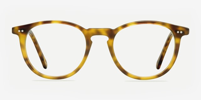 Prism Blonde Tortoise AcétateMontures de lunettes de vue d'EyeBuyDirect, Vue de Face