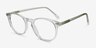Prism Clear AcetateEyeglass Frames from EyeBuyDirect, Angle View