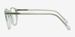 Prism Clear AcetateEyeglass Frames from EyeBuyDirect, Side View