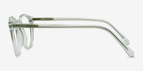 Prism Transparent Acétate Montures de lunettes de vue d'EyeBuyDirect, Vue de Côté