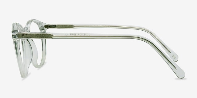 Prism Clear AcetateEyeglass Frames from EyeBuyDirect, Side View