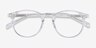 Prism Clear AcetateEyeglass Frames from EyeBuyDirect, Closed View
